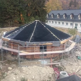 Realizácia strešnej záhrady Realizácia strešnej záhrady